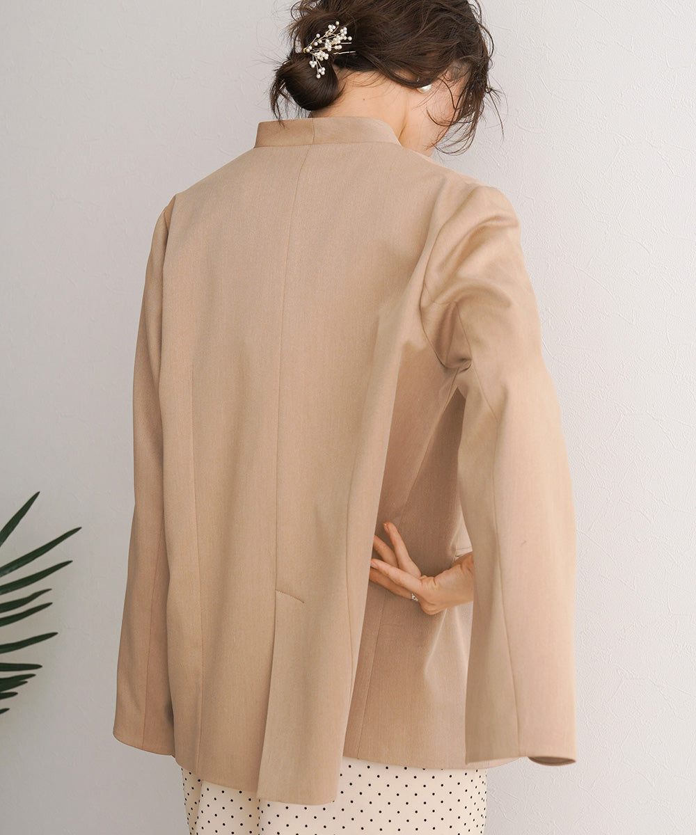 SLEEVE SLIT JACKET