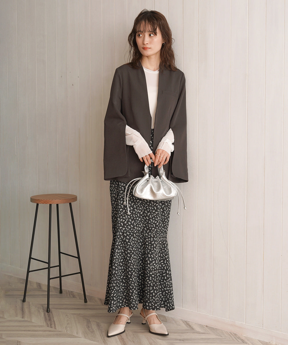 SLEEVE SLIT JACKET