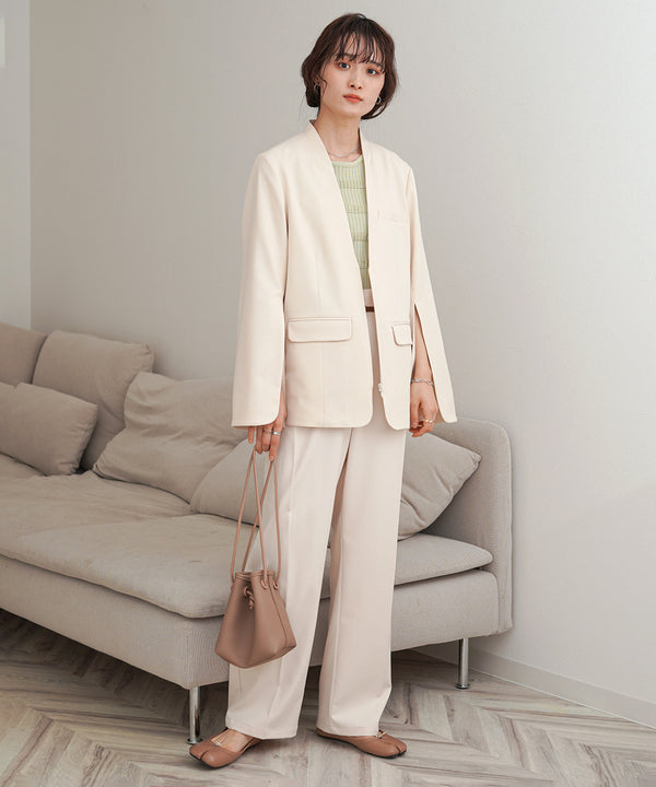 SLEEVE SLIT JACKET