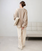 SLACKS WITH SIDE TUCK BELT