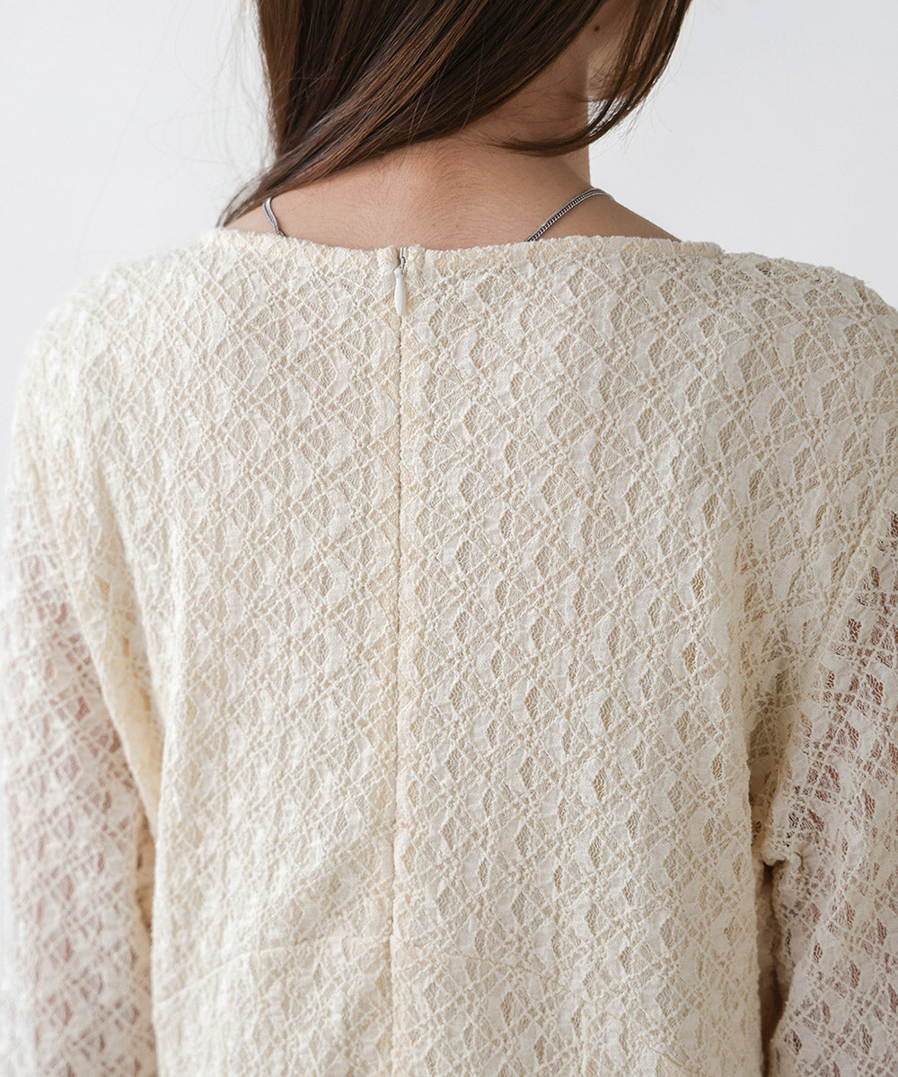 FULL LACE WAIST FLARE ONEPIECE