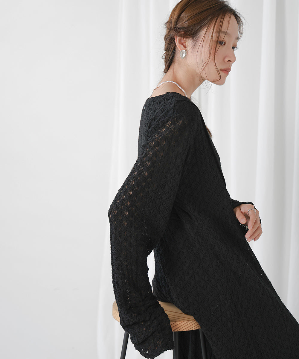 FULL LACE WAIST FLARE ONEPIECE