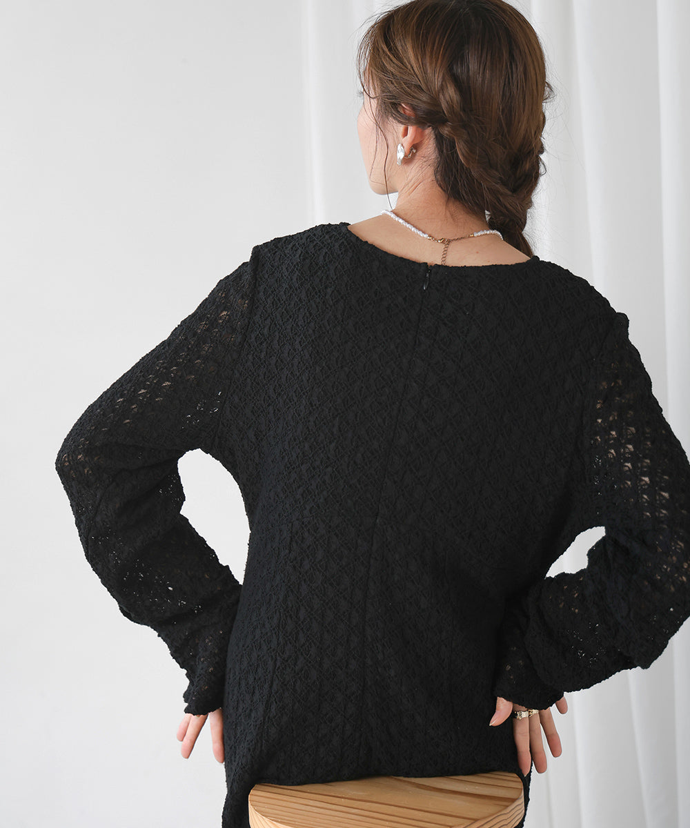 FULL LACE WAIST FLARE ONEPIECE