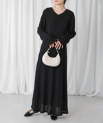 FULL LACE WAIST FLARE ONEPIECE