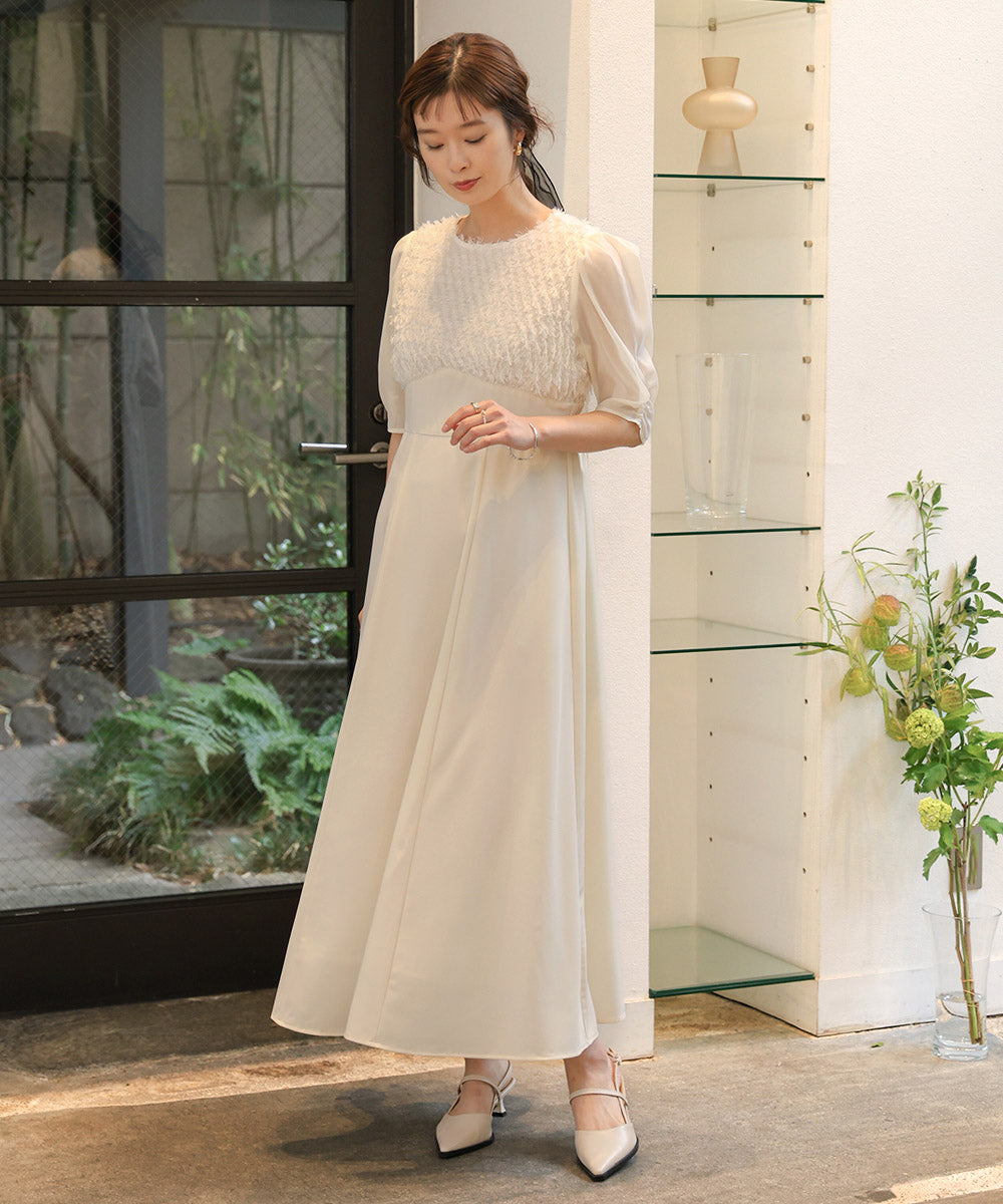 SHAGGY SWITCHING FLARE ONEPIECE