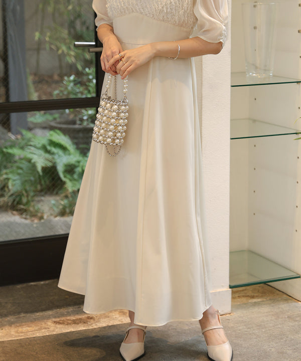 SHAGGY SWITCHING FLARE ONEPIECE