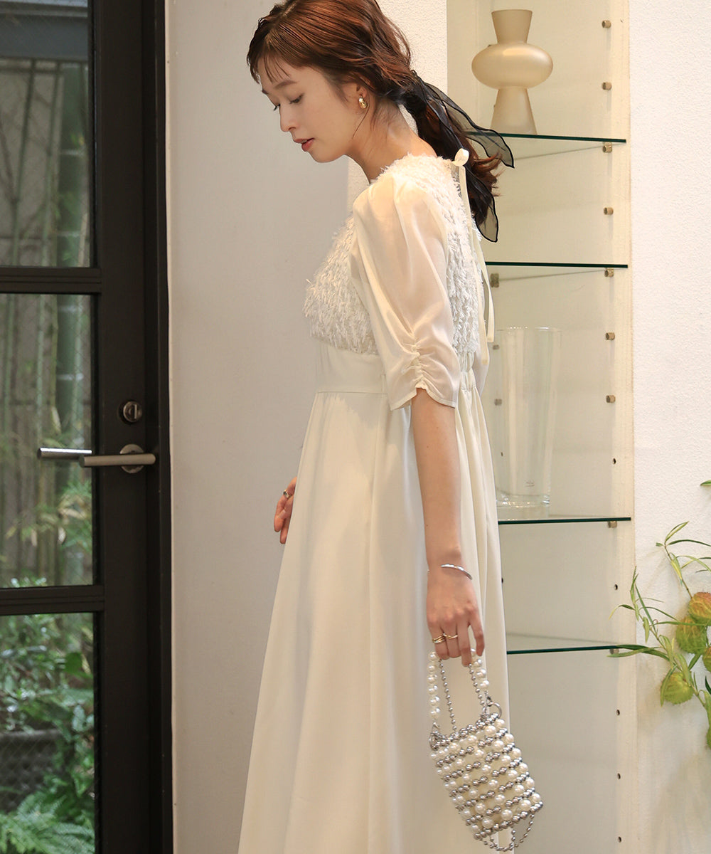 SHAGGY SWITCHING FLARE ONEPIECE