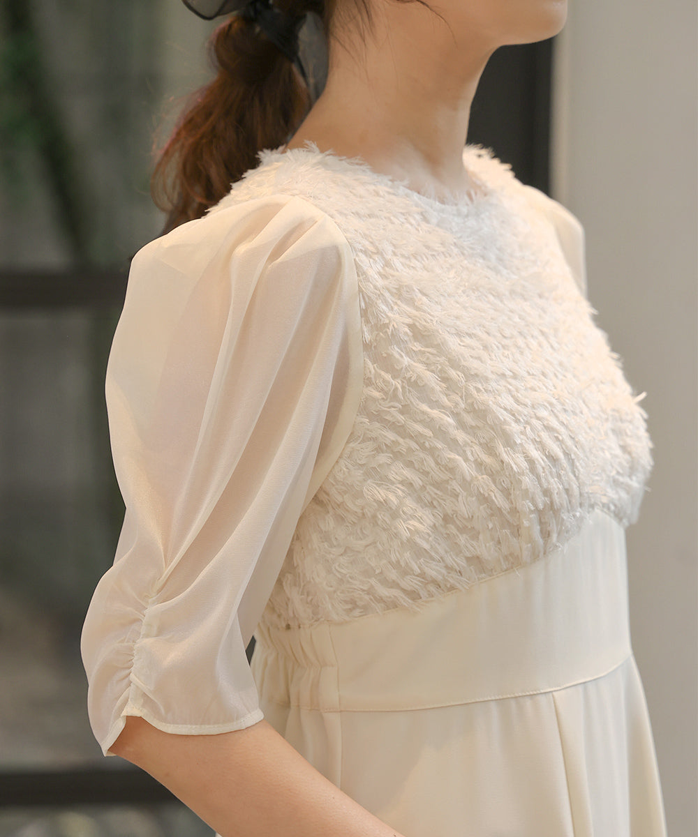 SHAGGY SWITCHING FLARE ONEPIECE