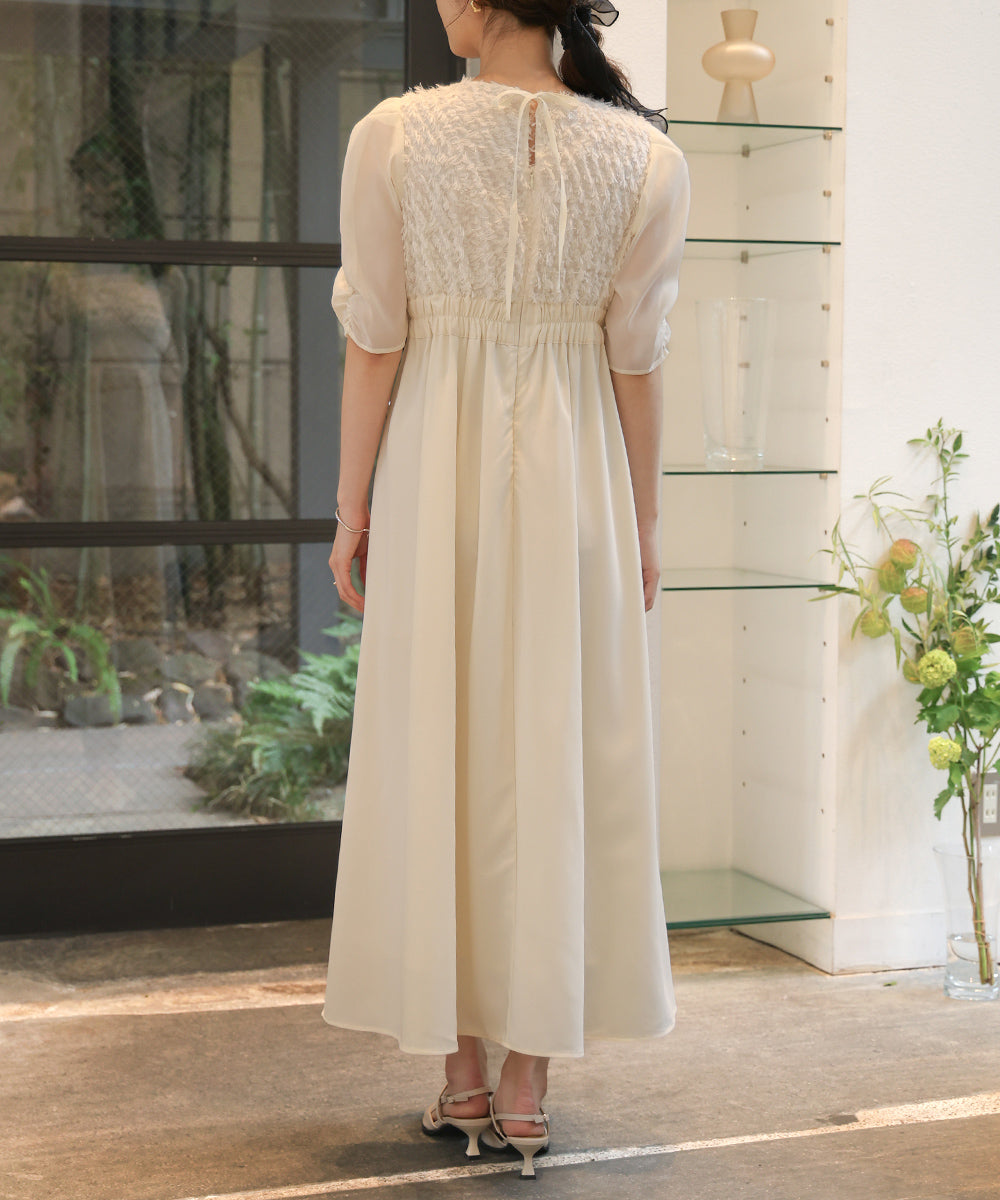 SHAGGY SWITCHING FLARE ONEPIECE