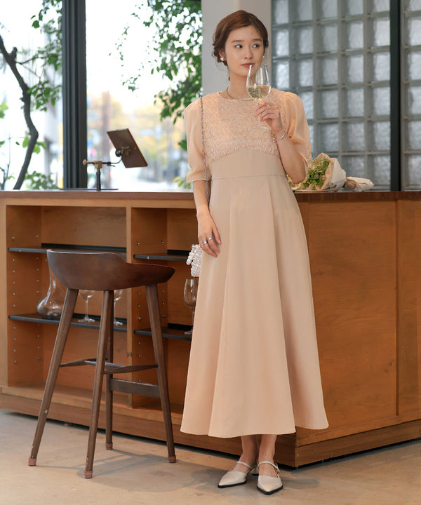 SHAGGY SWITCHING FLARE ONEPIECE