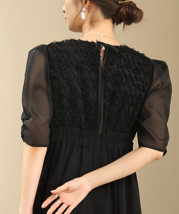 SHAGGY SWITCHING FLARE ONEPIECE