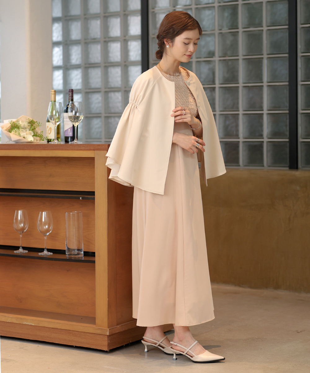 SHAGGY SWITCHING FLARE ONEPIECE