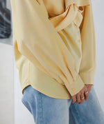 TWISTED FRONT BUSTIER STYLE BLOUSE