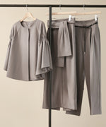 【オケージョン】HIGH WAISTED SLACKS WITH BELT