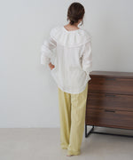 BIG COLLAR LACE BLOUSE