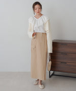 BIG COLLAR LACE BLOUSE