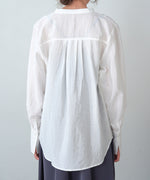 FRONT EMBROIDERY LACE BLOUSE