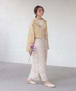 【XS~M 低身長向けサイズあり】クロシェロングワンピース