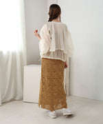 【XS~M 低身長向けサイズあり】クロシェロングワンピース