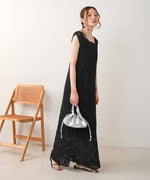 【XS~M 低身長向けサイズあり】クロシェロングワンピース