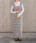 【XS~M 低身長向けサイズあり】クロシェロングワンピース