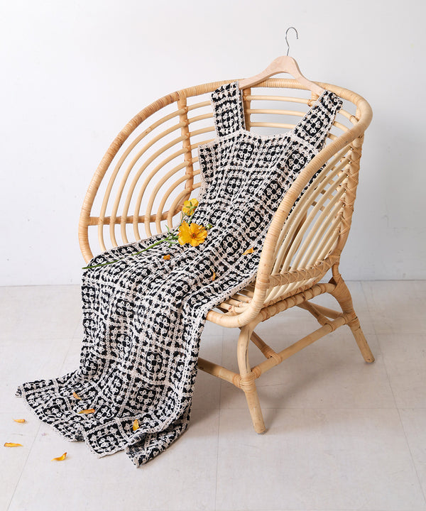 【XS~M 低身長向けサイズあり】クロシェロングワンピース