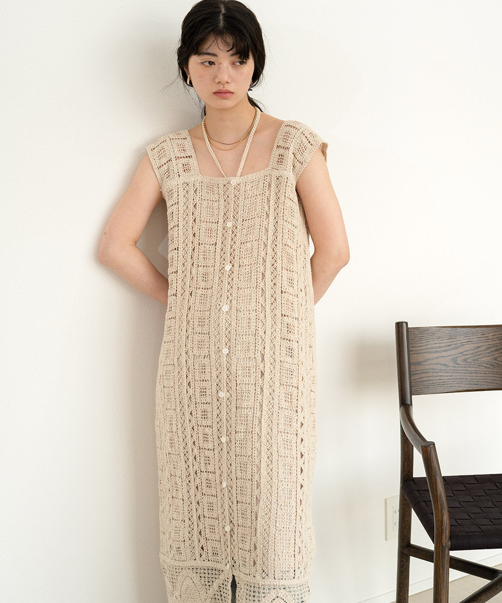 2WAY CROCHET ONEPIECE