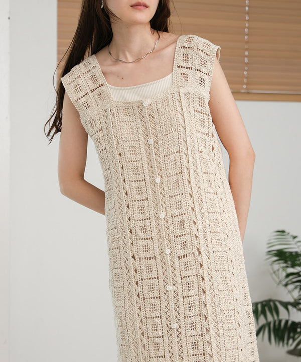 2WAY CROCHET ONEPIECE