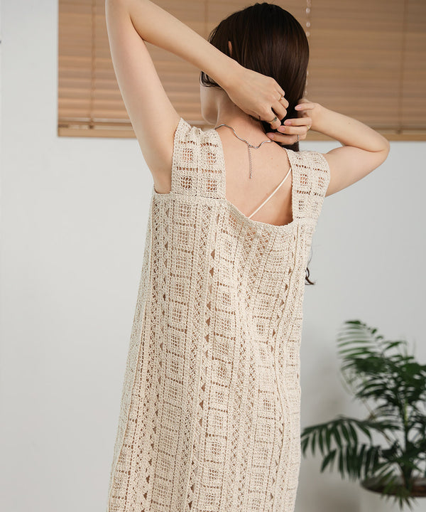 2WAY CROCHET ONEPIECE
