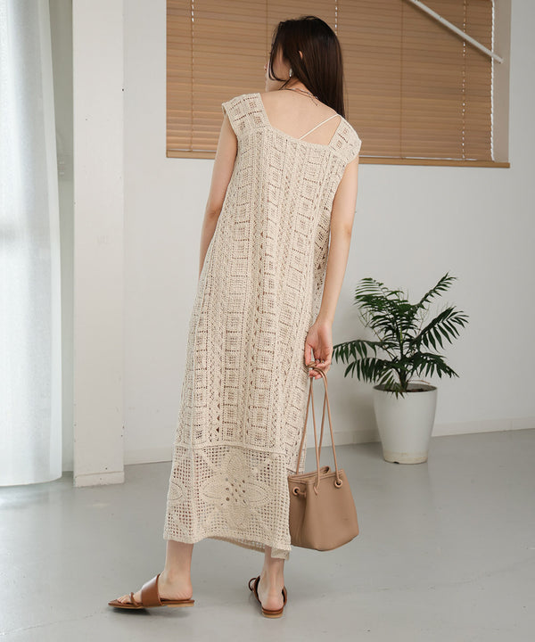 2WAY CROCHET ONEPIECE