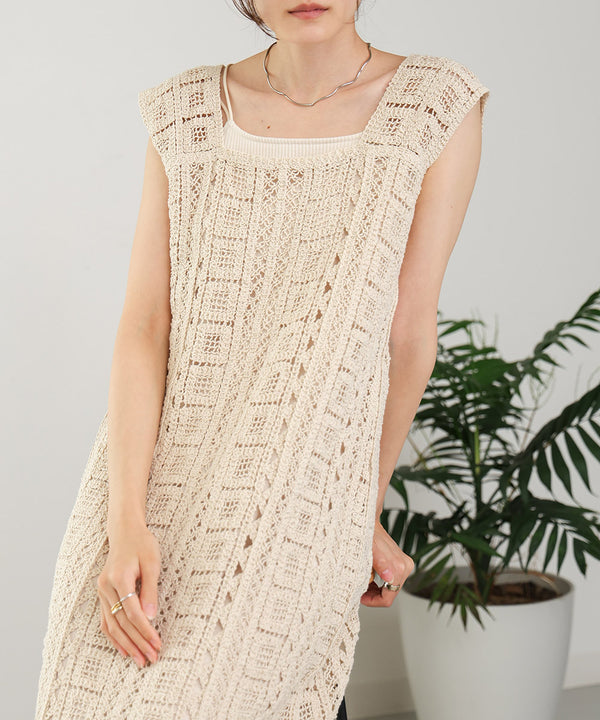 2WAY CROCHET ONEPIECE