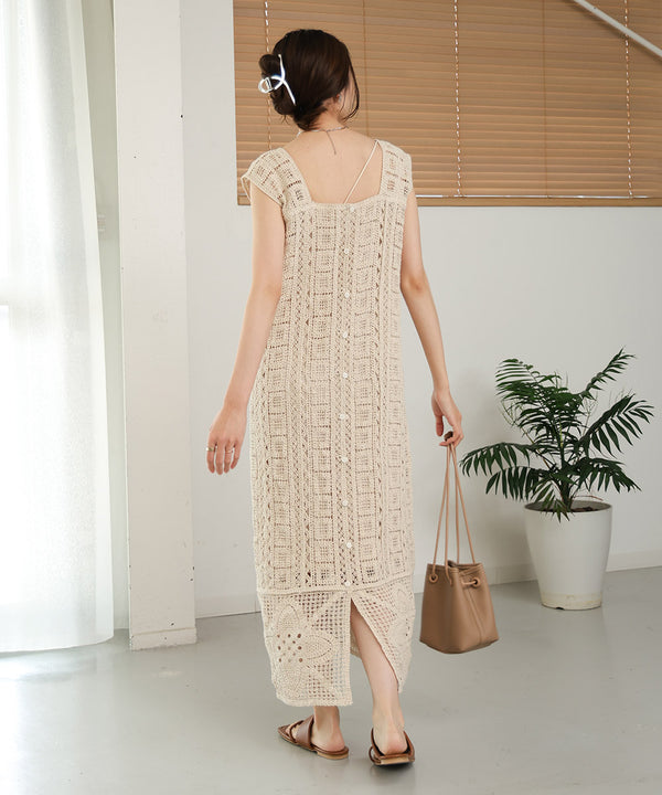 2WAY CROCHET ONEPIECE