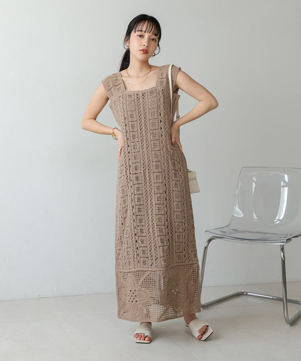 2WAY CROCHET ONEPIECE