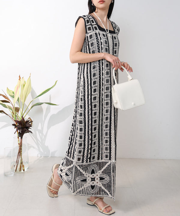 2WAY CROCHET ONEPIECE