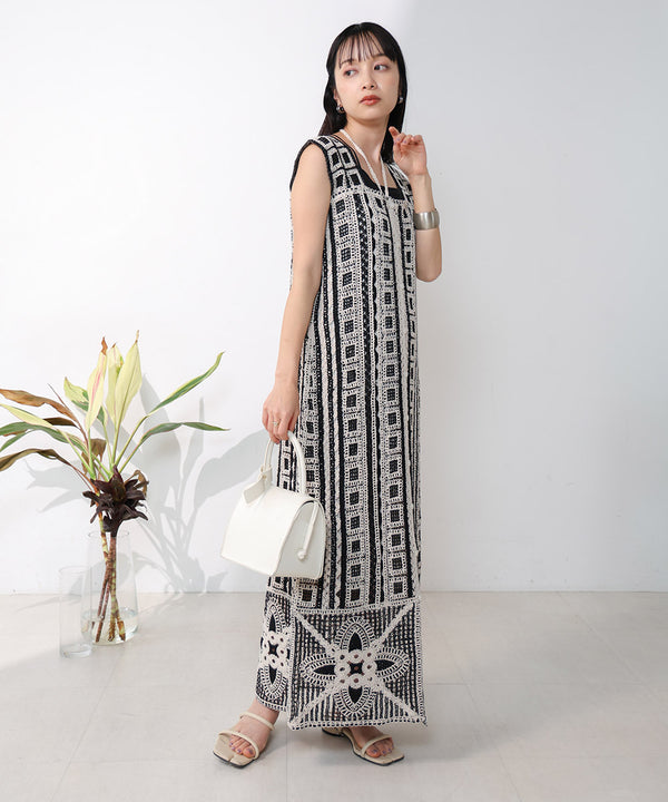 2WAY CROCHET ONEPIECE