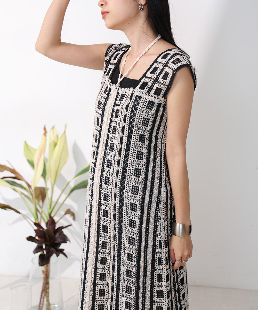 2WAY CROCHET ONEPIECE