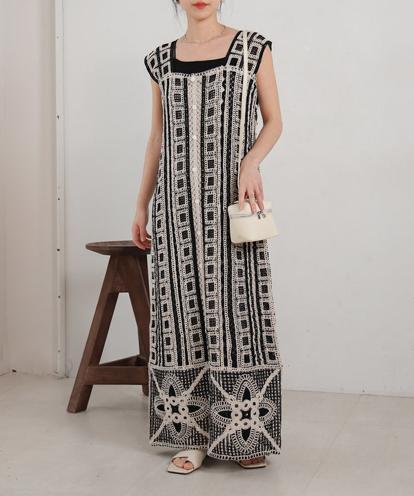 2WAY CROCHET ONEPIECE