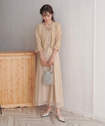 LACE BOLERO + CAMI ONEPIECE SET