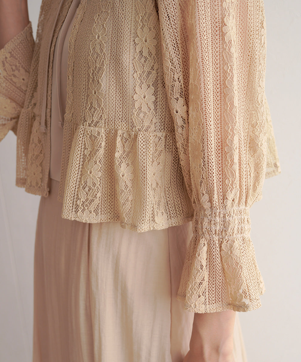 LACE BOLERO + CAMI ONEPIECE SET