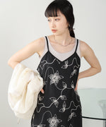 EMBROIDERED CAMI DRESS