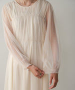 2WAY TULLE GATHER DRESS