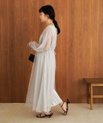 2WAY TULLE GATHER DRESS