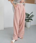 DOUBLE WAIST CENTER PRESSED SLACKS
