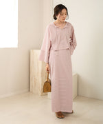 EMBROIDERY LACE CAFTAN BLOUSE