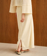 EMBROIDERY LACE I-LINE SKIRT