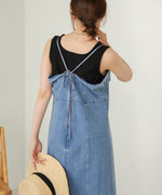 denim cami onepiece