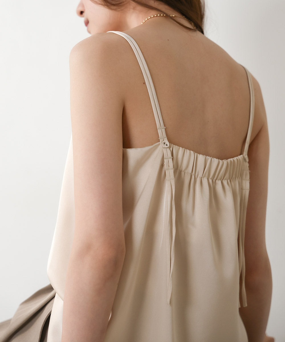 SATIN CAMISOLE WITH CUPS