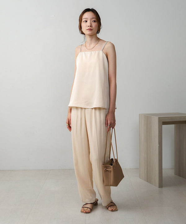 SATIN CAMISOLE WITH CUPS