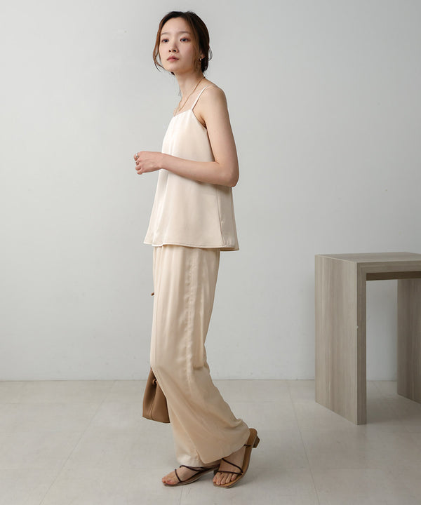 SATIN CAMISOLE WITH CUPS
