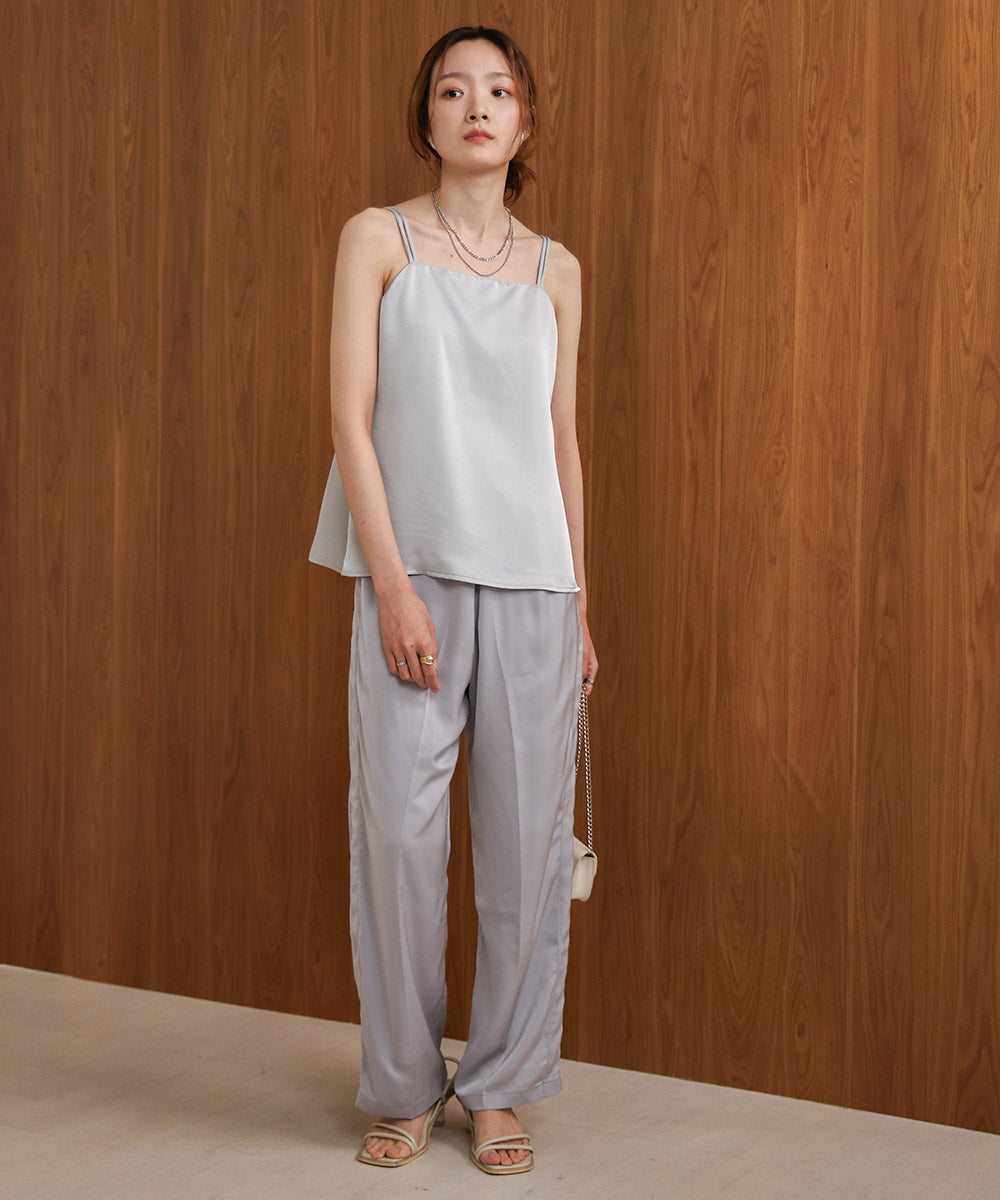 SATIN CAMISOLE WITH CUPS